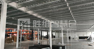 寧波某電子企業(yè)用上勝通的鋼平臺(tái)后，倉儲(chǔ)性能大大提升！